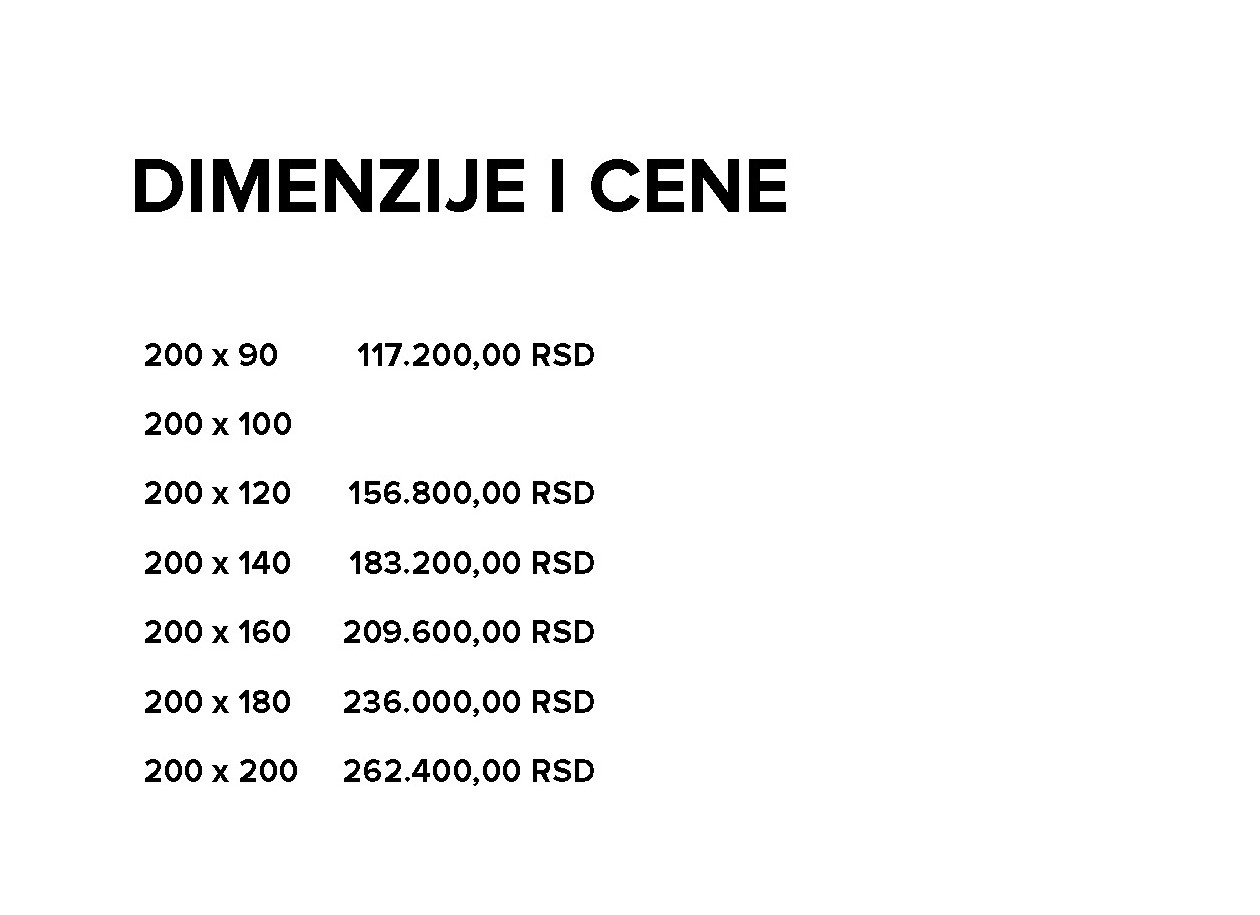 cene dušeka